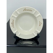 Holland America Line Vintage Porcelain Ashtray