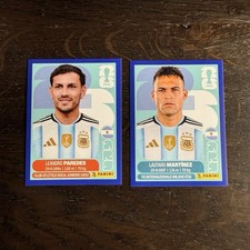 2026 Panini FIFA World Cup Stickers US Edition Blue Parallel - Argentina