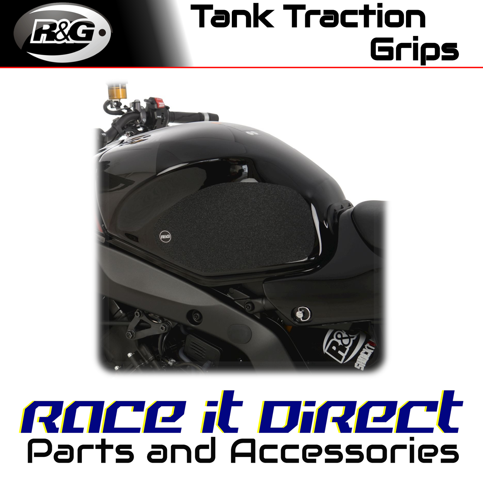 Tank Traction Grips for Yamaha XSR900 2022-2024 R&G