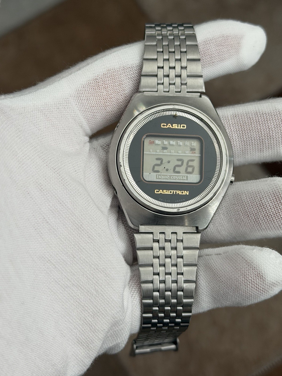 Rare Vintage Casio Casiotron 04-504 Men’s Digital Sports Watch JDM 1970s