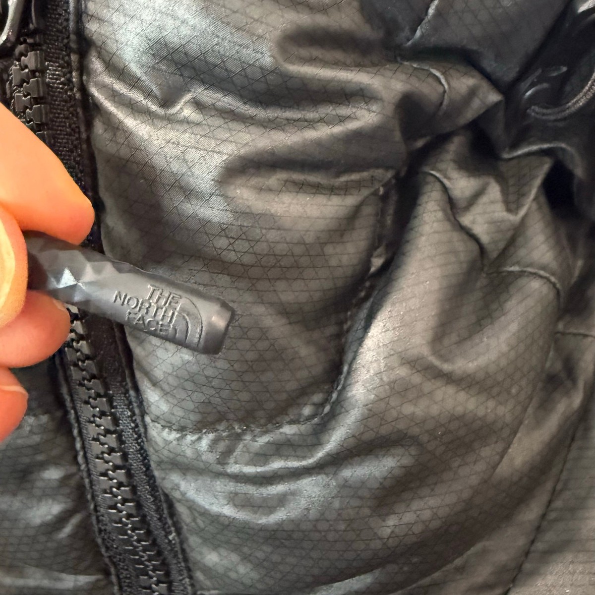 The North Face Immaculator Down Parka Jacket Coat Charcoal Gray XS 800 Fill View 6