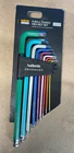 Halfords Advanced 9 Ball Ended Hex Key Set 1.5mm - 10mm Hex Keys NEW
