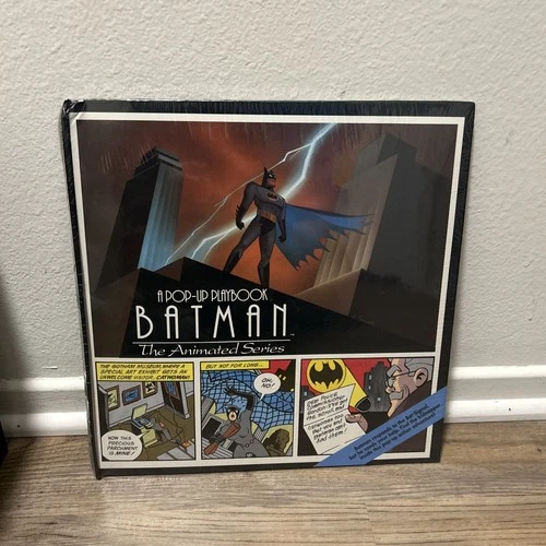 Vintage 1994 DC Comics A Pop-Up Playbook Batman The Animated Series NEW SEALED