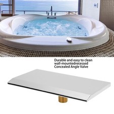 Cascada de piscina de acero inoxidable de fácil instalación para una piscina espectacular