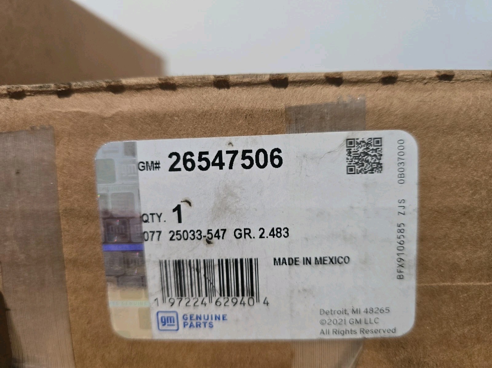 GM 26547506 Block Assembly-Bat Distribution