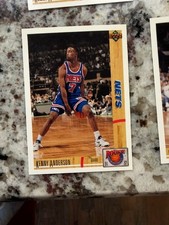 1991-92 UPPER DECK NBA ROOKIE STANDOUTS CARD NETS KENNY ANDERSON #R36. rookie card picture