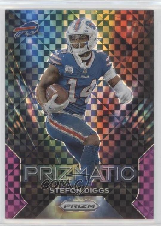 2023 Panini Prizm Prizmatic Purple Power Prizm 48/49 Stefon Diggs #5 nr2