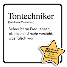 Tontechniker Schraubt an Frequenzen, bis niemand mehr versteht, was falsch war