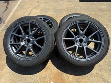 18 2023 Tesla Model 3 Wheels Aero Rims Hankook As Used Tires 2354518 40 18 2023 Tesla Model 3 Wheels Aero Rims Hankook As Used Tires 2354518 40