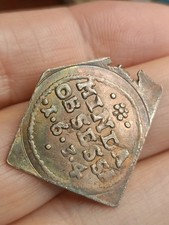 medaglia o gettone tedesco antico d'argento 1634, francobollo tedesco stolberg