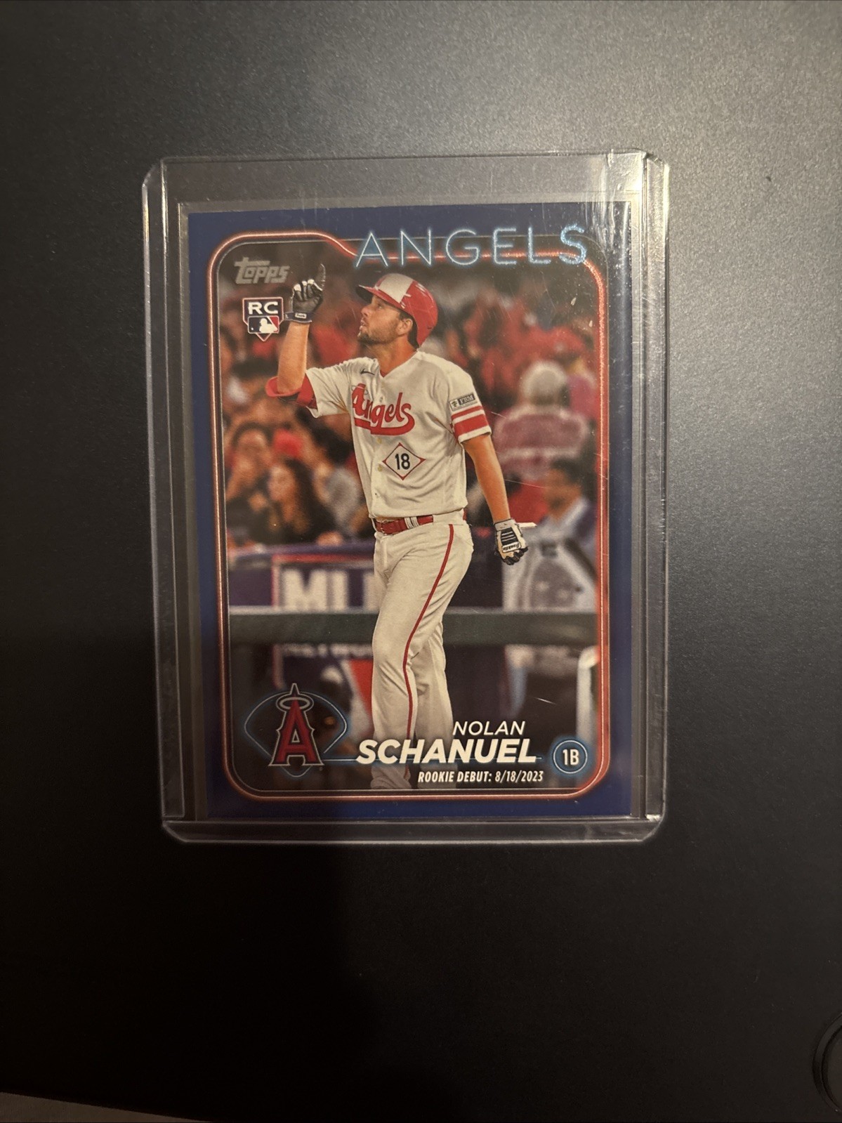 2024 Topps Update Series - Rookie Debut Nolan Schanuel #US193 Royal Blue (RC)