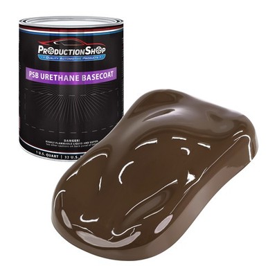 ProductionShop 1 Quart Chocolate Brown Performance Basecoat Auto Paint