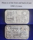 Nevada Coin Mart Miner & Mule 1 Troy Oz .999 Fine Silver Bar