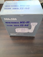 SEA  SEA MOTOR MARINE35 MX-10/ YELLOW SUB 40-YS-40 UNDERWATER CAMERA/STROBE SET