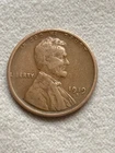1919 S Wheat cent a very fine coin . plus a surprise