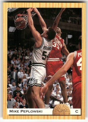 1993 Classic Draft Picks #58 Mike Peplowski