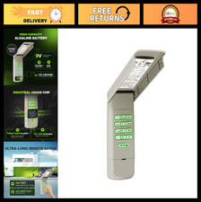 Wireless Universal Garage Door Opener Keypad - FCC Certified, 3-Year Warranty