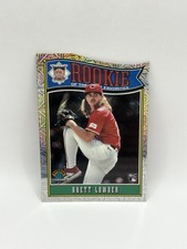 Rhett Lowder 2025 Bowman Chrome Rookie of Year Favorite ROY-11 Mega Mojo Reds
