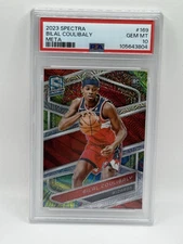 2023 Panini Spectra BILAL COULIBLAY RC /25 Meta Mojo #169 Rookie PSA 10