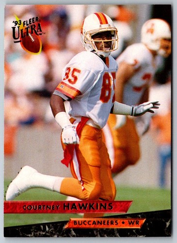 1993 Ultra Courtney Hawkins #472 Tampa Bay Buccaneers Football Card