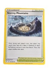 New: 2021 Pokémon TCG Stormy Mountains 161 Evolving Skies Regular Uncommon