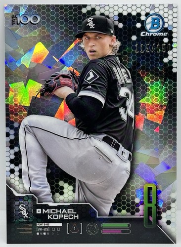 2019 Bowman Scouts' Top 100 Atomic Refractor /150 Michael Kopech Rookie RC