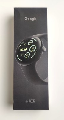 Google Pixel Watch 3 Wi-Fi 45mm - Matte Black Obsidian - Active Band - NEU OVP