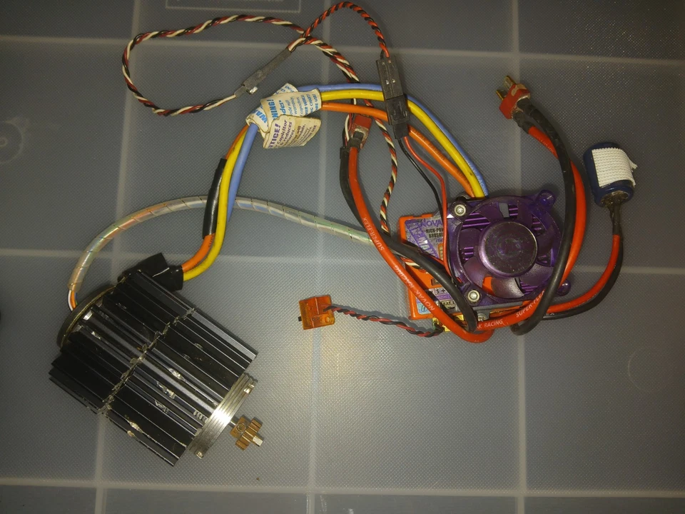 Combo ESC motor sin escobillas vintage Novak HV Maxx GV2 Foto 4 de 4