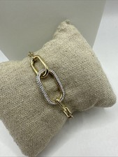 Fine Elegant Swarowski Bracelet Rose Gold Col...