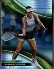 2025 Topps Chrome Tennis Prism Refractor Liudmila Samsonova #37