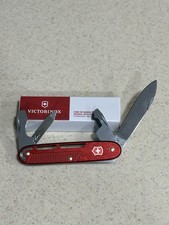 Victorinox Synergy Red Refined Alox 93mm Swiss Army Knife w/Pocket Clip & Manual