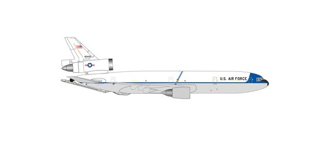 Herpa 538381 - 1/500 USAF McDonnell Douglas KC-10 Extender - New