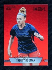 2024 Metal Universe Champions Fresh Foundation PMG Red 85/100 Trinity Rodman #4