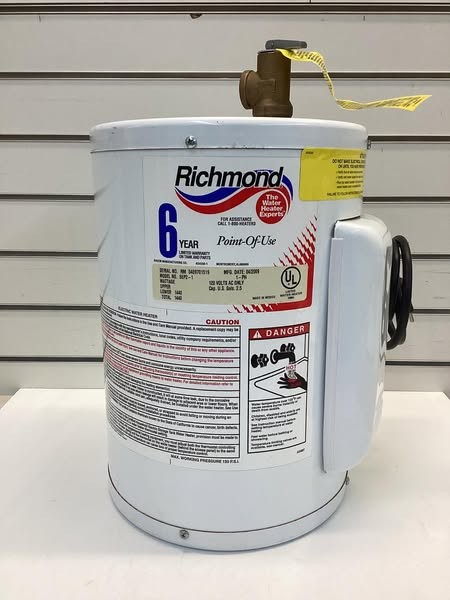 Gallon Hot Water Tank Richmond 20 Gallon Water Heater Richmond