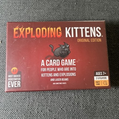 Exploding Kittens, Original Edition A Party Card Game, Brand New Sealed