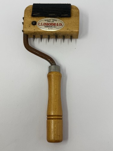 C.S. Osborne No 253 Vintage Gooseneck Webbing Stretcher Upholstery Tool