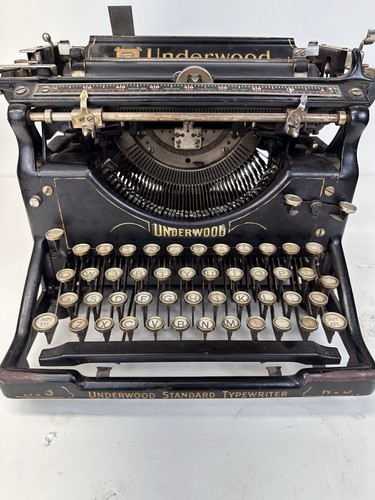 Antique Underwood No 5 Typewriter - Picture 5 of 22