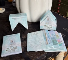 Healing Waters Oracle Cards & Book Set Rebecca Campbell Illus Katie Louise