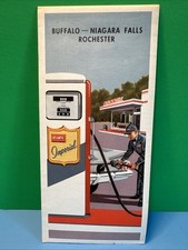 1960 Atlantic Imperial Buffalo Niagara Falls Rochester NY Road street Map CRISP