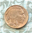 Soo Pretty High-grade 1936 "P" ,CRISP "XF+" , COMPL. HORN, SHINE & EYE-APPEAL!