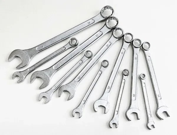 11pc Metric Combination Spanner Wrench Set 6mm - 19mm Garage Diy  Free Post UK