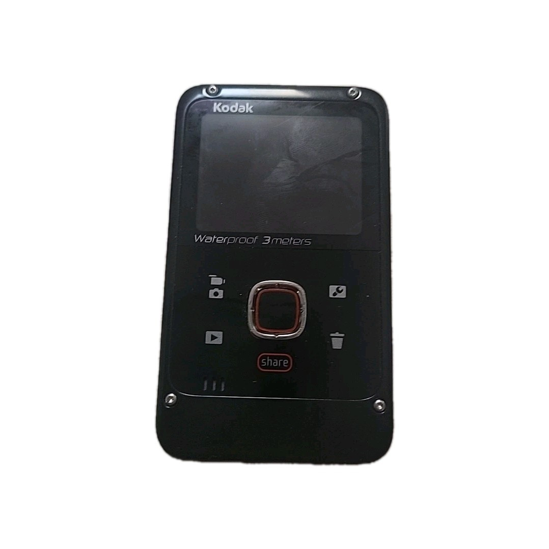 KODAK PLAYFULL ZE2 WATERPROOF POCKET CAMCORDER BOXED HD DIGITAL 