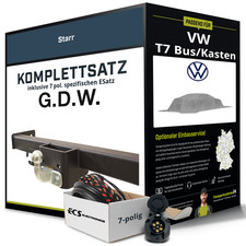 Anhängerkupplung starr für VW T7 Bus/Kasten +E-Satz (AHK+ES)