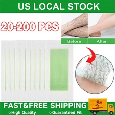 Hair Removal Paper Double Sided Cold Wax Strips Body Depilatory Patch Skin 2026
