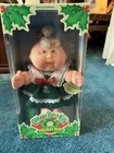 Vintage Cabbage Patch Kids Holiday Baby Special Edition Christmas Doll In Box