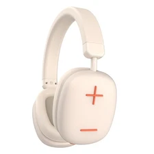 P37 Max Bluetooth Headphones Over The EarBeige Headphone Bluetooth with Micro...