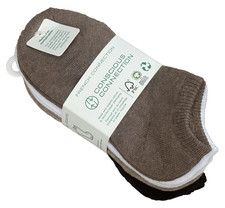 French Connection Conscient 5 Paires Recyclé Coton Bio Sport Chaussettes UK 2-8