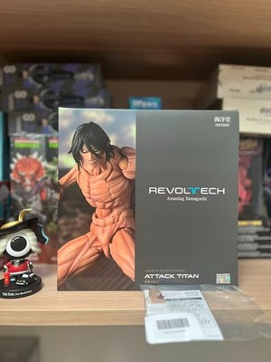 Kaiyodo Revoltech Amazing Yamaguchi ATTACK TITAN Figure Toy with Bonus Parts New