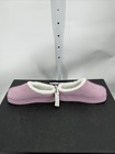 Old Navy pink faux-suede platform mule slippers 3y — photo 5