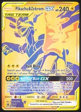 Pikachu & Zekrom GX SM248 CLEAN SM Black Star Promos Promo Pokemon TCG Card